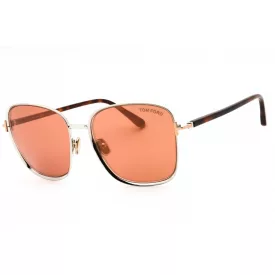   Tom Ford FT1029 napszemüveg csillógó sötét ruténium /barna mirror női