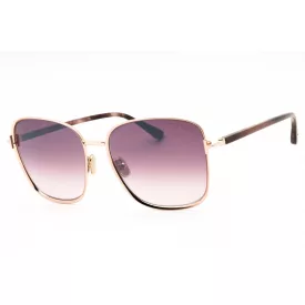   Tom Ford FT1029 napszemüveg csillógó rózsa arany / rózsa füstszürke gradiens női