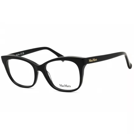 Max Mara MM5094 szemüvegkeret csillógó fekete/clear demo lencsék női