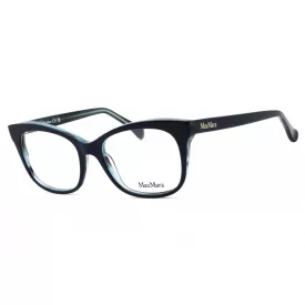   Max Mara MM5094 szemüvegkeret csillógó kék/clear demo lencsék női