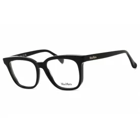   Max Mara MM5095 szemüvegkeret csillógó fekete/clear demo lencsék női