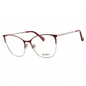   Max Mara MM5104 szemüvegkeret csillógó palladium/Clear demo lencsék női