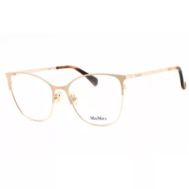   Max Mara MM5104 szemüvegkeret csillógó rózsa arany/Clear demo lencsék női