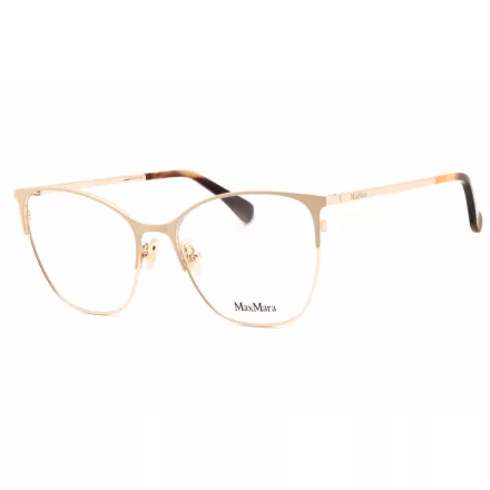 Max Mara MM5104 szemüvegkeret csillógó rózsa arany/Clear demo lencsék női
