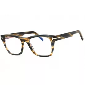   Tom Ford FT5886-B szemüvegkeret csillógó világos barna / Clear Unisex férfi női