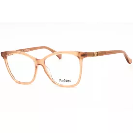   Max Mara MM5017 szemüvegkeret csillógó rózsaszín/clear demo lencsék női