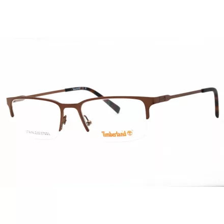 Timberland TB1799 szemüvegkeret matt sötét barna/clear demo lencsék férfi