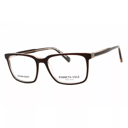 Kenneth Cole új York KC0349 szemüvegkeret sötét barna/másik/clear demo lencsék férfi