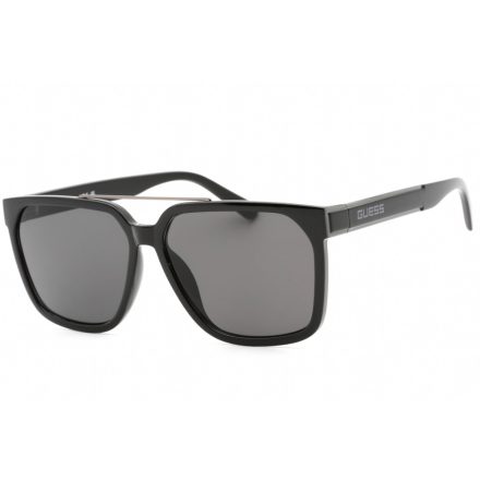 Guess Factory GF0253 napszemüveg csillógó fekete / füstszürke férfi