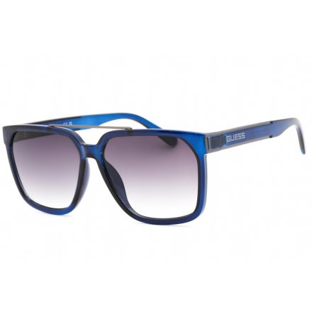 Guess Factory GF0253 napszemüveg csillógó kék / füstszürke férfi