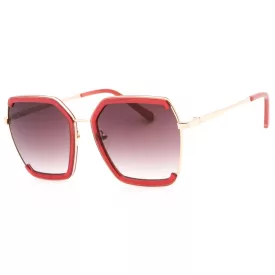   Guess Factory GF0418 napszemüveg csillógó bordó / gradiens bordó női
