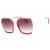 Guess Factory GF0418 napszemüveg csillógó bordó / gradiens bordó női