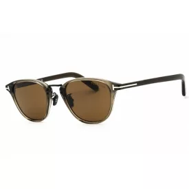   Tom Ford FT1049-D napszemüveg csillógó szürke / roviex férfi