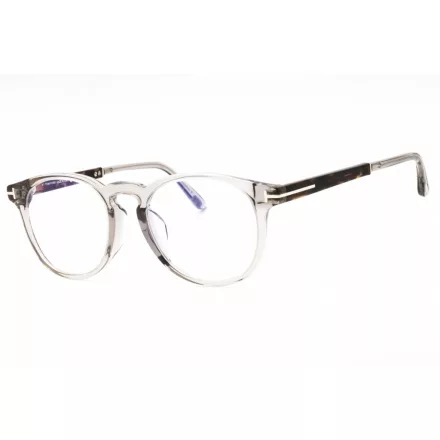 Tom Ford FT5891-F-B szemüvegkeret szürke/másik/clear/kék-világos blokk lencsék Unisex férfi női