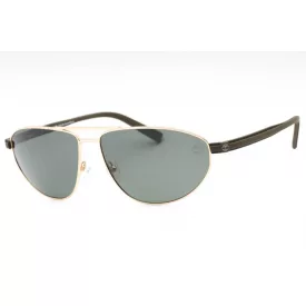   Timberland TB9324 napszemüveg arany/zöld polarizált férfi