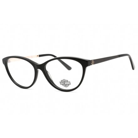 Harley Davidson HD0570 szemüvegkeret csillógó fekete / Clear lencsék női