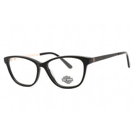 Harley Davidson HD0571 szemüvegkeret csillógó fekete / clear demo lencsék női