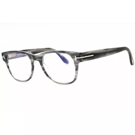 Tom Ford FT5898-B szemüvegkeret szürke/másik/clear/kék-világos blokk lencsék férfi