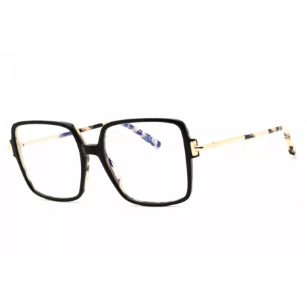 Tom Ford FT5915-B szemüvegkeret fekete/másik/Clear/kék-világos blokk lencsék női
