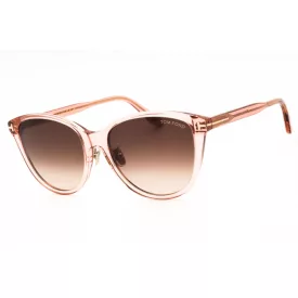   Tom Ford FT1055-K napszemüveg csillógó rózsaszín / gradiens barna női