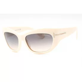   Tom Ford FT1065 napszemüveg elefántcsont  / gradiens füstszürke női