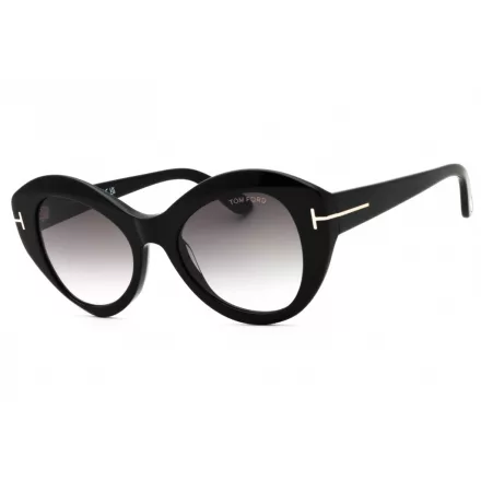 Tom Ford FT1084 napszemüveg csillógó fekete/gradiens füstszürke női