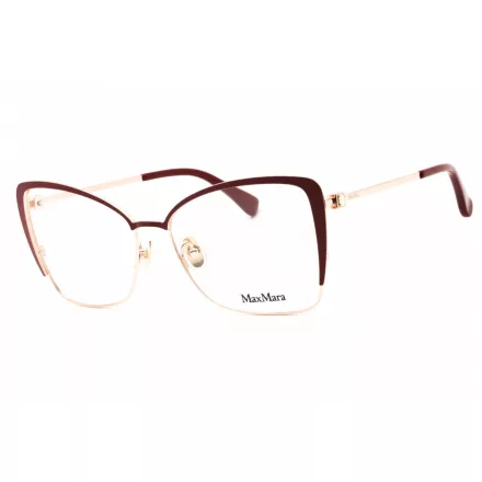 Max Mara MM5130 szemüvegkeret csillógó piros/clear demo lencsék női