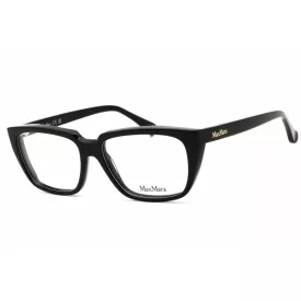  Max Mara MM5112 szemüvegkeret csillógó fekete/Clear demo lencsék női