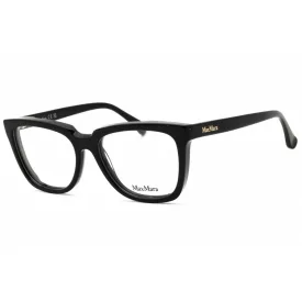   Max Mara MM5115 szemüvegkeret csillógó fekete/clear demo lencsék női