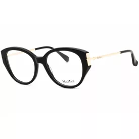   Max Mara MM5116 szemüvegkeret csillógó fekete/Clear demo lencsék női