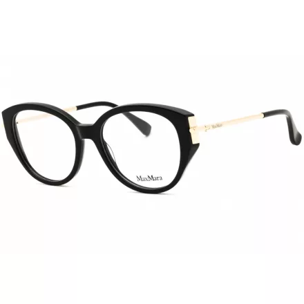 Max Mara MM5116 szemüvegkeret csillógó fekete/Clear demo lencsék női