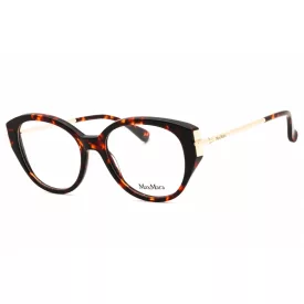  Max Mara MM5116 szemüvegkeret sötét barna/Clear demo lencsék női