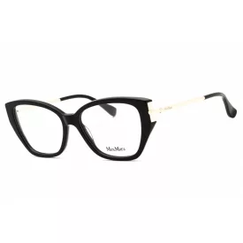   Max Mara MM5117 szemüvegkeret csillógó fekete/clear demo lencsék férfi