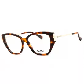   Max Mara MM5117 szemüvegkeret sötét barna/clear demo lencsék női