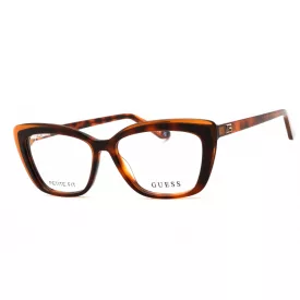   Guess GU2977 szemüvegkeret sötét barna/clear demo lencsék női