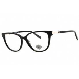   Harley Davidson HD0577 szemüvegkeret csillógó fekete/clear demo lencsék női