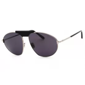   Tom Ford FT1095 napszemüveg csillógó világos ruténium / füstszürke férfi
