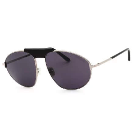Tom Ford FT1095 napszemüveg csillógó világos ruténium / füstszürke férfi