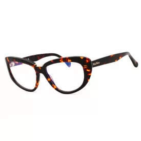   Max Mara MM5109-B szemüvegkeret sötét barna/ clear demo lencsék női