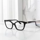 Guess GU50111 szemüvegkeret csillógó fekete/clear demo lencsék női