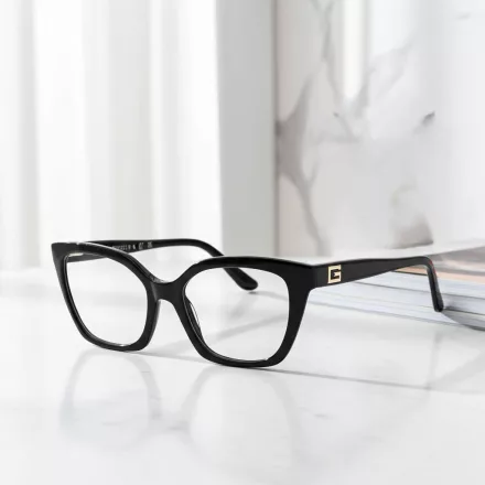 Guess GU50111 szemüvegkeret csillógó fekete/clear demo lencsék női