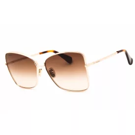   Max Mara MM0097 napszemüveg csillógó rózsa arany / gradiens barna női