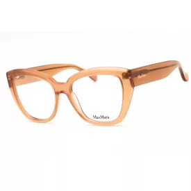   Max Mara MM5134 szemüvegkeret csillógó világos barna/ clear demo lencsék női