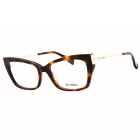   Max Mara MM5137 szemüvegkeret sötét barna/clear demo lencsék női