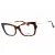 Max Mara MM5137 szemüvegkeret sötét barna/clear demo lencsék női