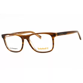   Timberland TB50022 szemüvegkeret csillógó sötét barna/clear demo lencsék férfi