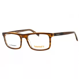   Timberland TB50023 szemüvegkeret csillógó sötét barna/clear demo lencsék férfi