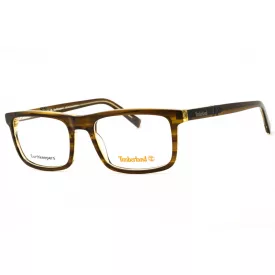   Timberland TB50023 szemüvegkeret csillógó világos zöld/clear demo lencsék férfi