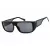 Guess GU00136 napszemüveg csillógó fekete  / füstszürke Unisex férfi női