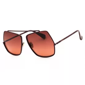   Max Mara MM0102 napszemüveg csillógó bordó / gradiens barna női